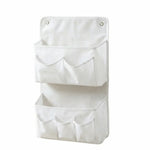 sac rangement mural noir gris clips modernes brosse flacon lotion crème