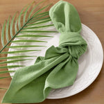 serviette table coton rose violet ruban jute décoration mariage fête rustique moderne