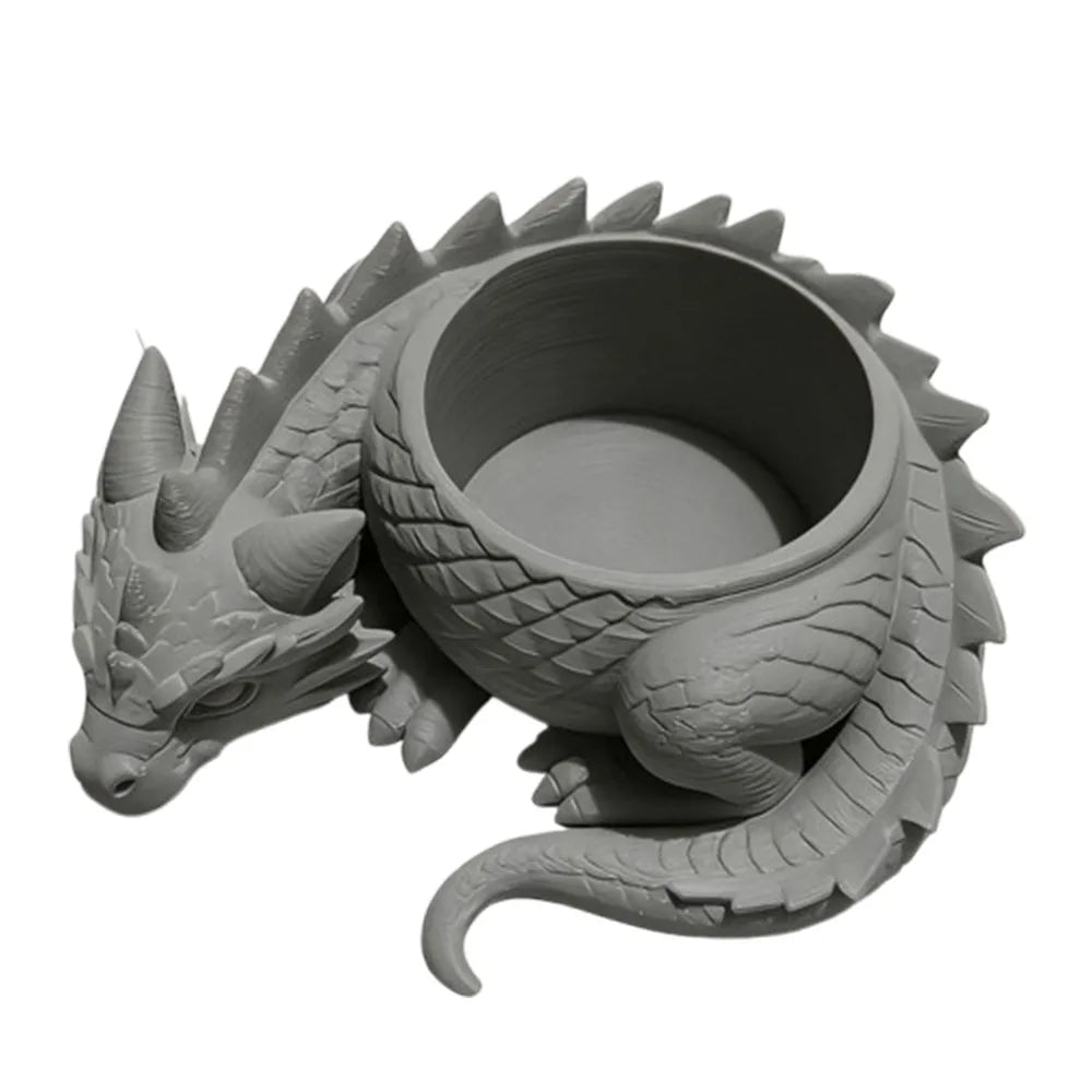 porte bijoux dragon éclaté blanc noir rouge gris jaune fantaisie articulé