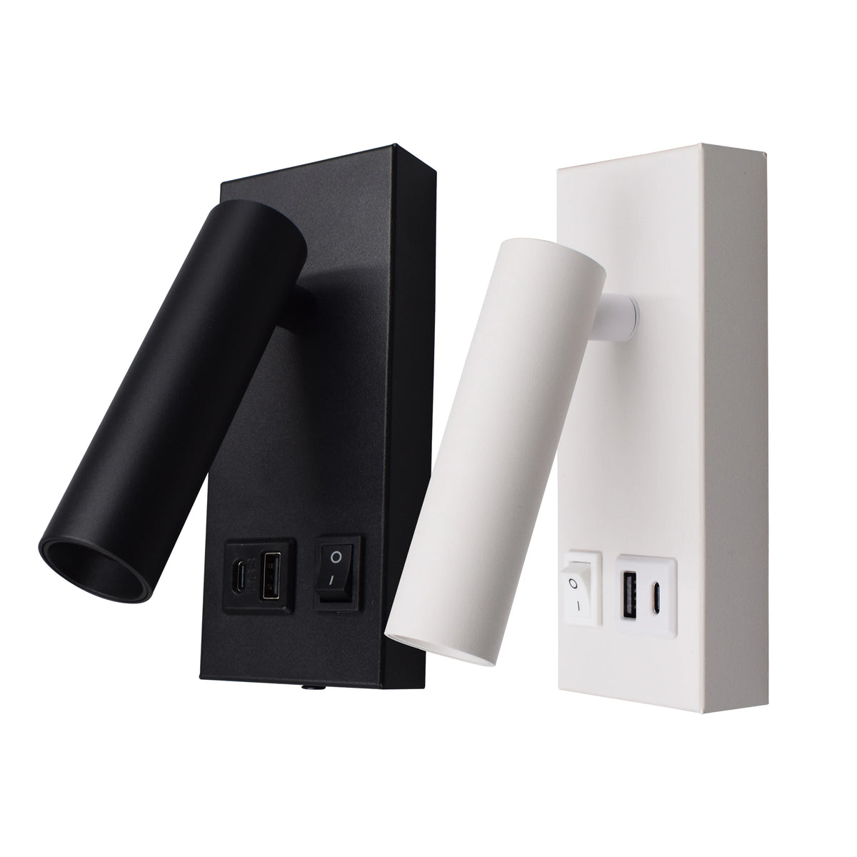 Lampe murale de lecture réglable en aluminium avec abat-jour rose