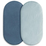 matelas bébé ovale texturé gaufré couverture drap béton arc ciel naturel minimaliste