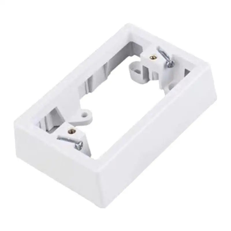 boîte jonction électrique blanc mat pratique vis 36mm robuste facile sécurité triangles