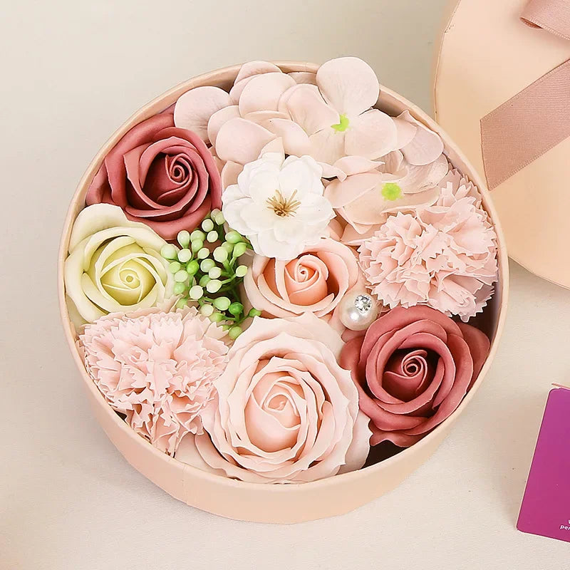bouquet fleurs artificielles violet rose blanc décoration intérieure romantique classique salon chambre