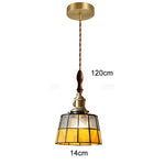 lampe suspendue art déco géométrique salon chambre restaurant éclairage interrupteur chaîne métal