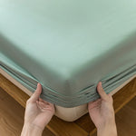 Drap-housse imperméable king size gris clair