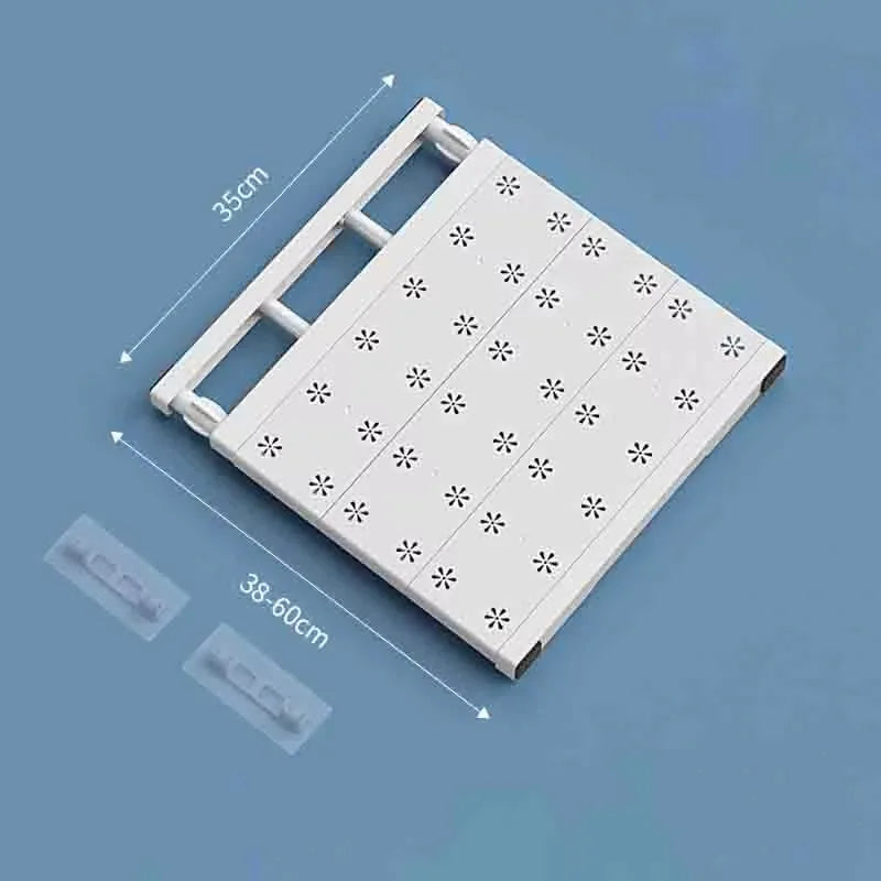 étagères rangement blancs perforées modernes clips fixation rangement armoire cuisine salle bain adjustable