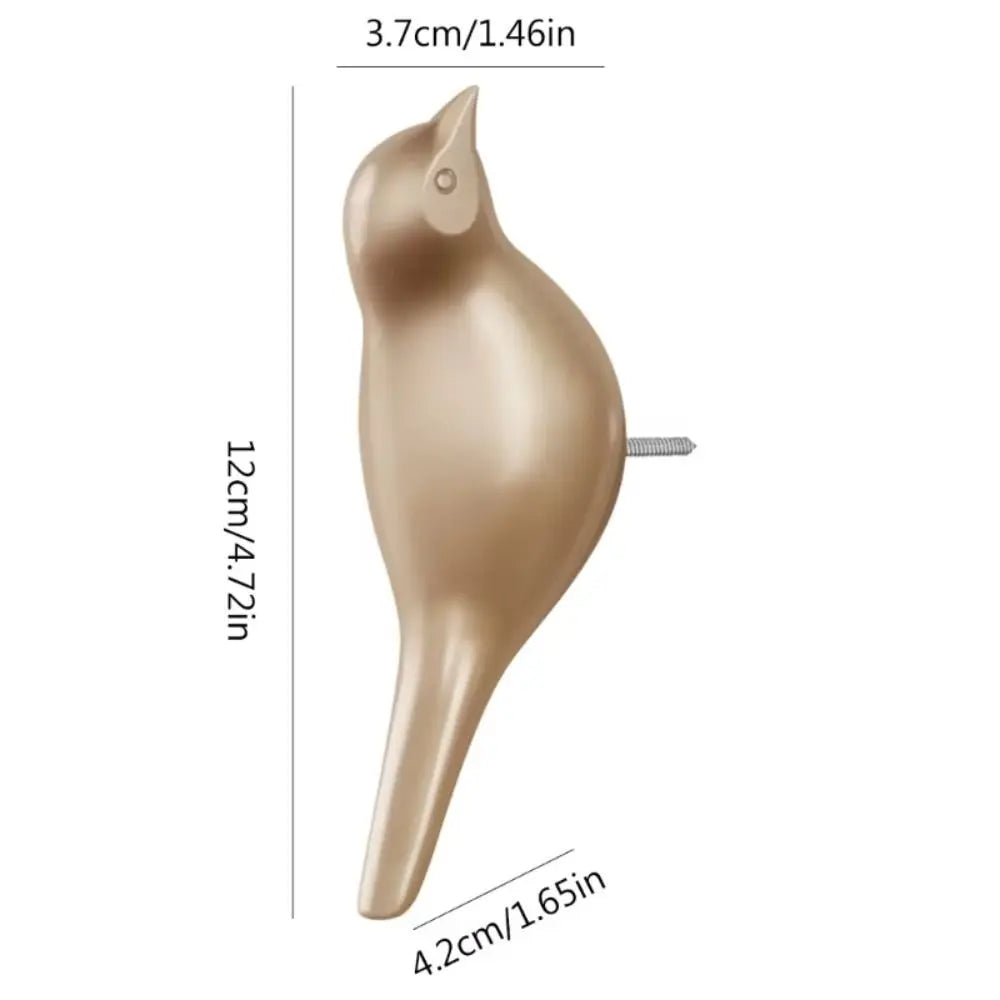 porte serviettes oiseau or moderne vis fixé serviette coton sac cuir gris clair élastique
