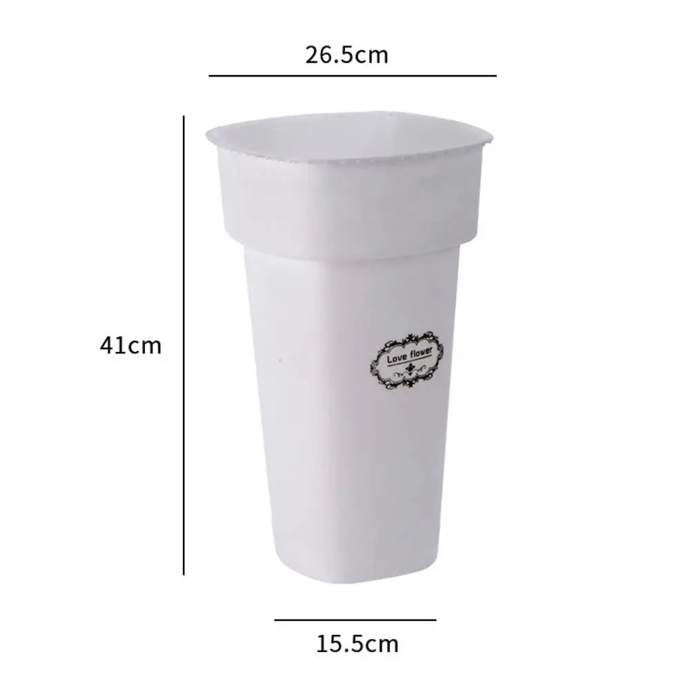 Cache pot moderne blanc noir gris adhésif plante verte décoration jardin urbain rond logo