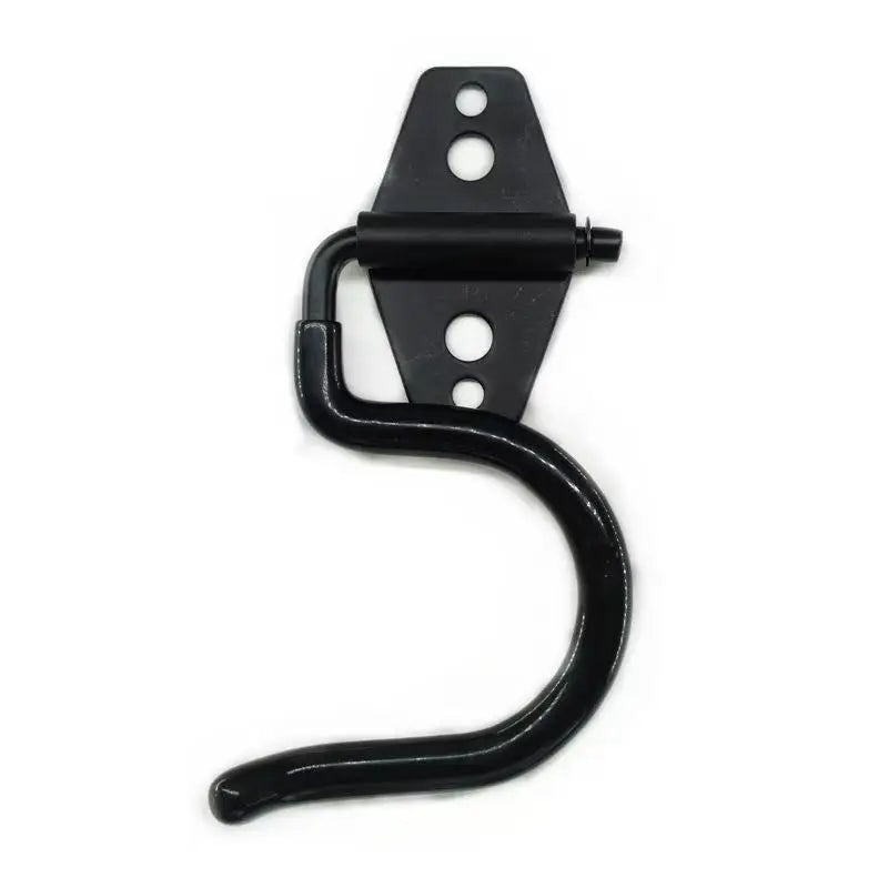 support mural moderne crochet noir orange outils jardin vélo fixations vis multiple'utilisation