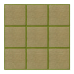 tapis sol modulable tissé motifs géométriques couleur beige marron traditionnel japonais