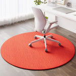 tapis rond moderne texture tissée salon chambre antiderrapant décor intérieur maison polyvalent vert