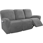 housse canapé velours moderne vert foncé bleu clair beige gris inclinable placesversible machine