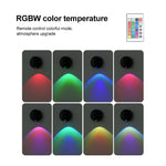 lampe murale led rechargeable aimant magnétique tactile beige noir moderne minimaliste
