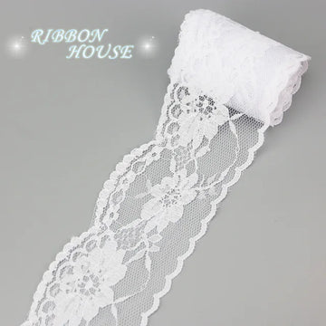 ruban dentelle fleurs rose blanc bleu beige gris rouge vert violet classique polyester écologique