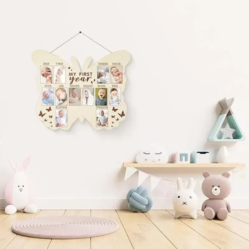 Décoration murale chambre bébé papillon