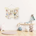 Décoration murale chambre bébé papillon