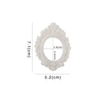 cadre photo résine classique or floral vintage opacité adulte unisexe decoration