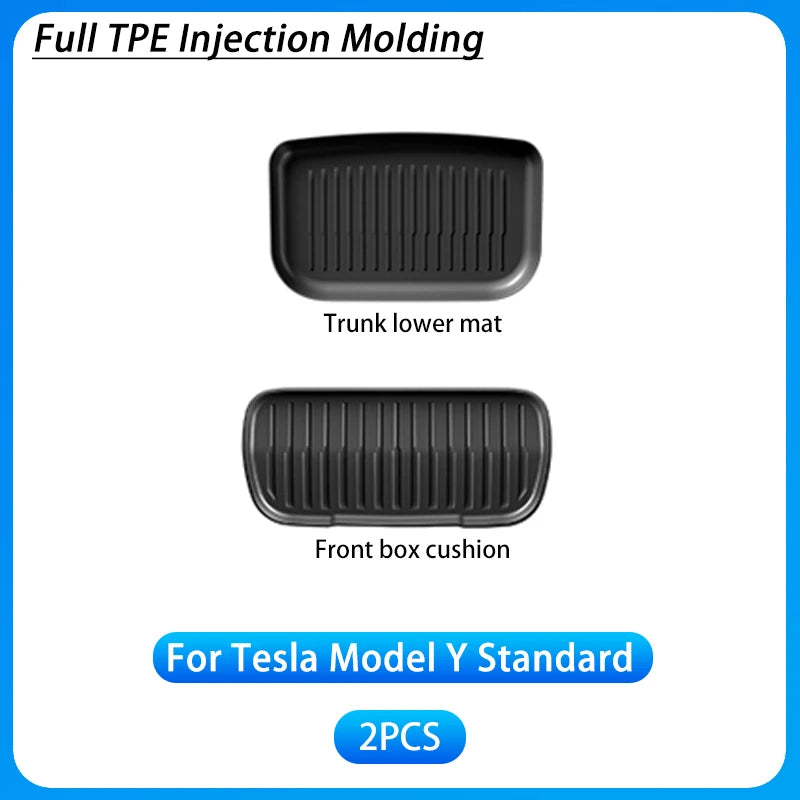 tapis sol voiture tesla model 2025 imperméable anti dérapant noir moderne