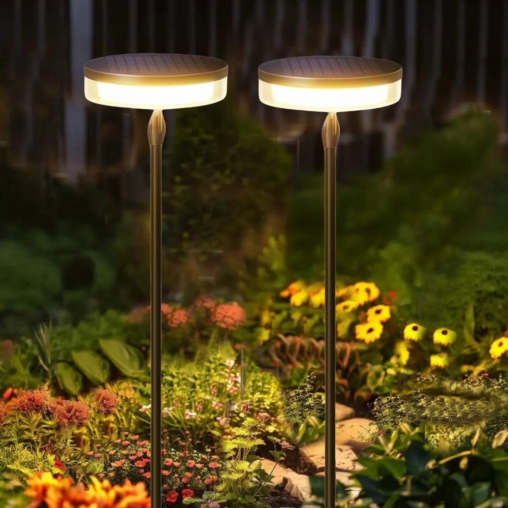 lumière solaire extérieure led ip65 noir blanc moderne minimaliste vis sol abat jour connecteur