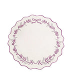 serviette table classique guirlande feuilles ruban blanc bleu orange rouge violet doré respectueux environnement