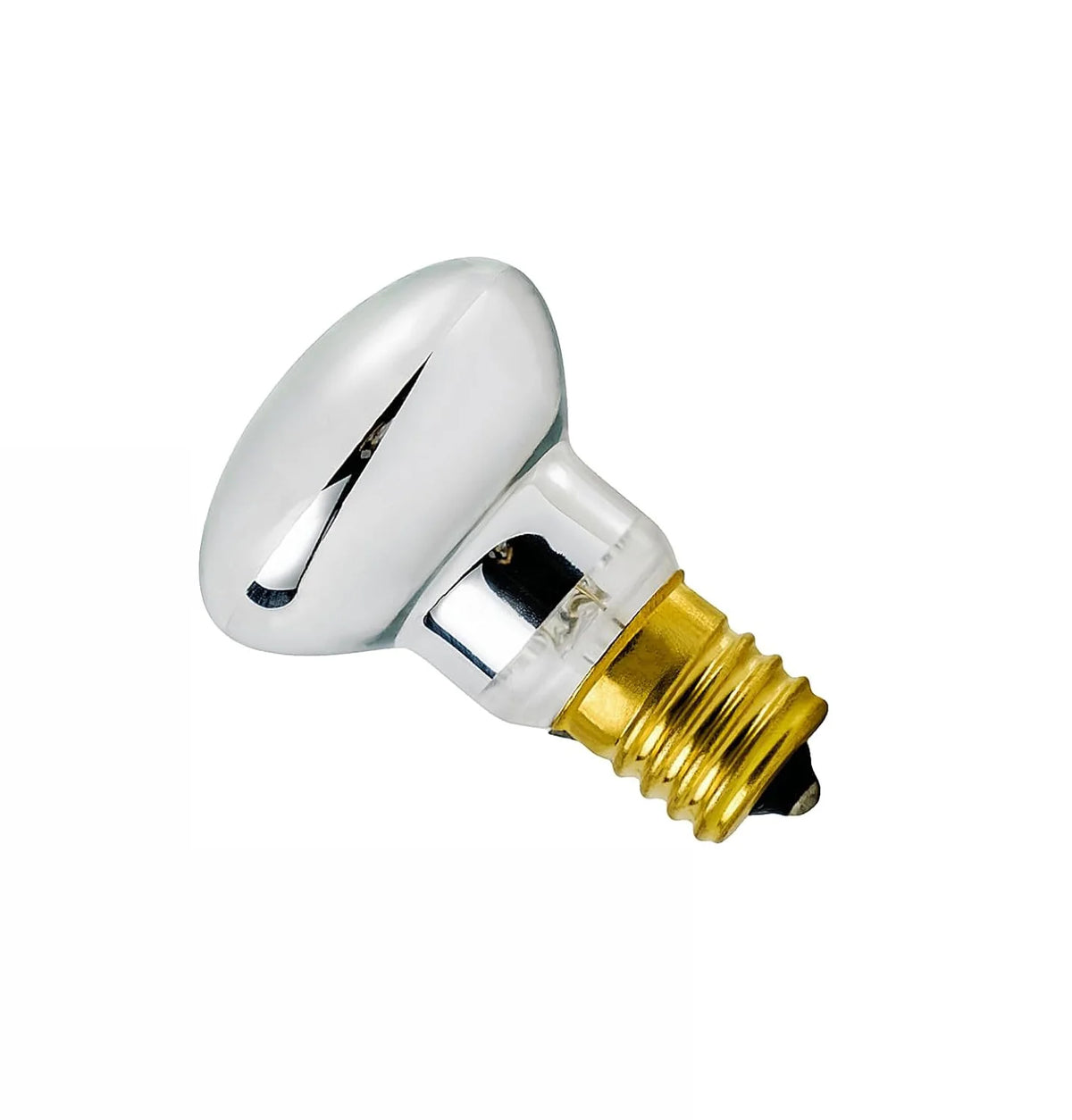 ampoule incandescence argentée dorée base E17 classique brillante opaques chambre coucher 30W 120V