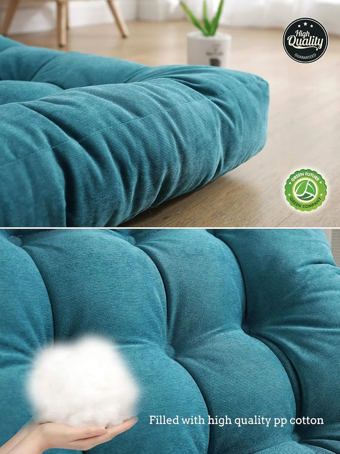 coussin rond velours couleur bleu turquoise jaune gris moderne confortable