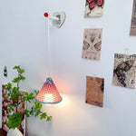 lampe nuit murale rouge blanche carreaux moderne LED rechargeable ABS certifications LVD FCC ROHS