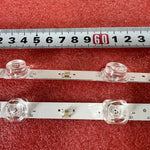 bande lumineuse led transparente moderne 60mm 2pc 4oeillets 10connecteurs