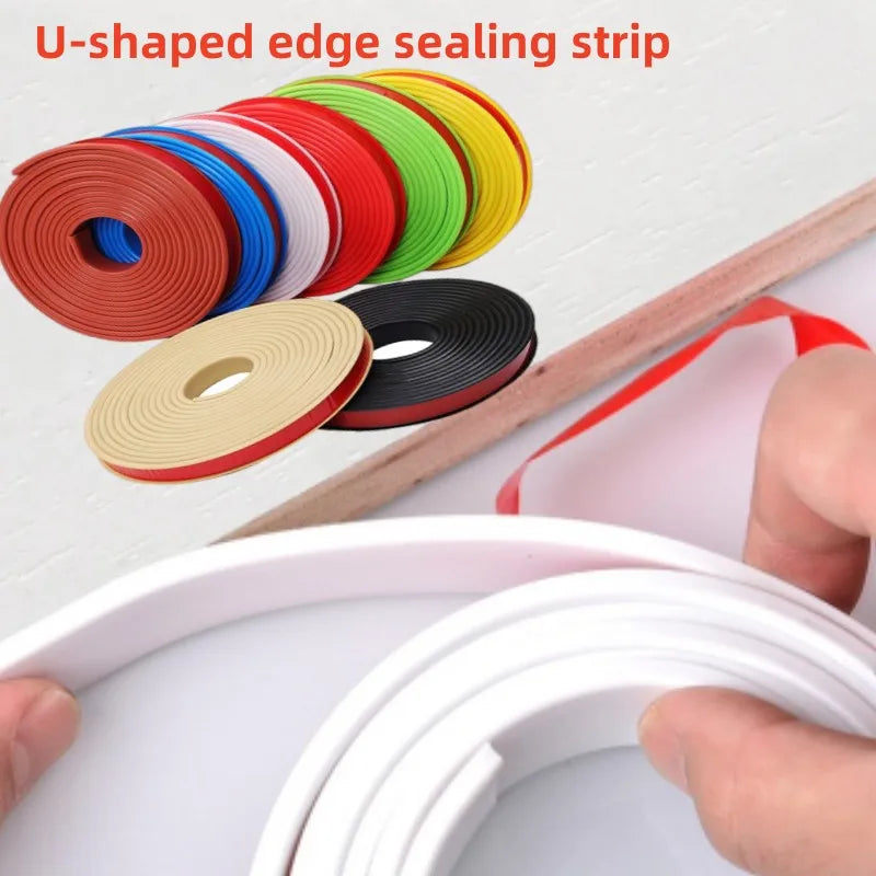 ruban joint auto adhésif couleur rouge vert bleu moderne protection bord table chaise pvc