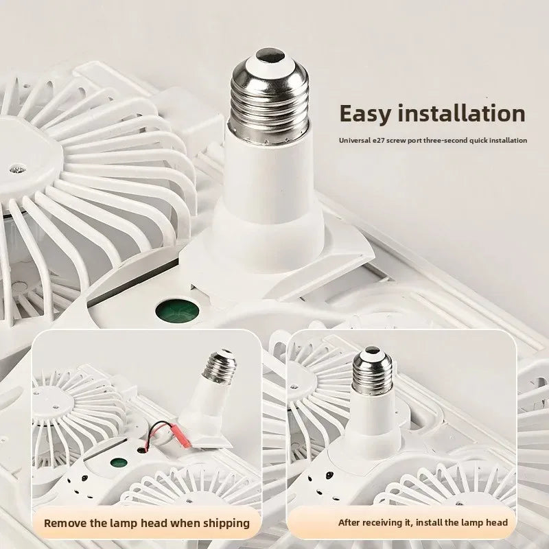 plafonnier led ventilateur double vis e27 blanc noir bleu moderne minimaliste
