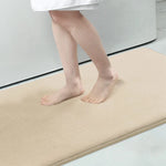 tapis bain gris noir marron microfiber antidérapant moderne doux salle bain cuisine