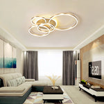 Plafonnier LED rond aluminium acrylique