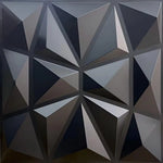 panneaux decoratifs 3d blanc geometrique moderne adhesif 30cm 30cm intérieur decoration