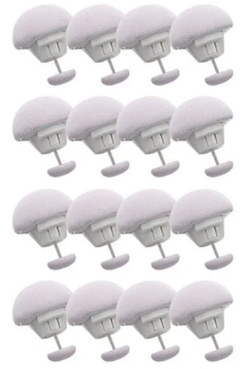 attache couette clip champignon moderne rose bleu blanc doux tissu minimaliste clips lit