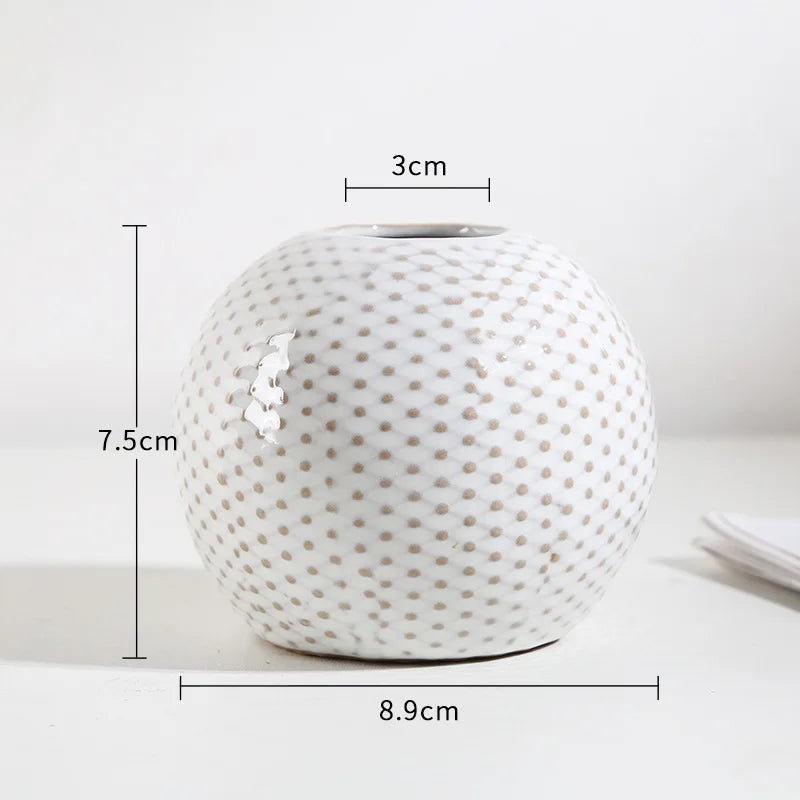 vase moderne blanc rayures minimalistes deco intérieur plante artificielle porcelainemodele unique
