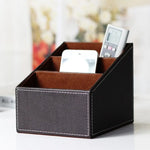 boîte bijoux moderne simili cuir noir marron compartiments rangement réutilisable cosmétiques objets divers