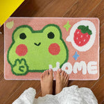 tapis bain antidérapant polyester lettres relief moderne absorbant doux salle bain