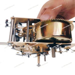 Horloge mécanique cuivre pendule