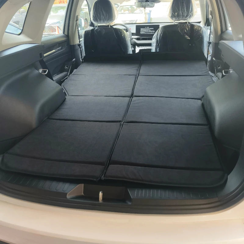 tapis sol pliable moderne noir gris tapis auto doux pratique fixations poignées
