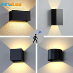 Détail de l'applique murale LED étanche pour jardin
