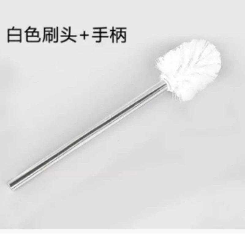 brosse toilette acier inoxydable noir blanche argentée respectueuse environnement utilitaire pratique