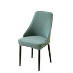 housse chaise moderne gris rayures élastique spandex polyester fauteuil mariagehôtel