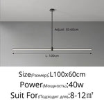 lampe suspendue moderne minimaliste aluminium blanc noir luminaire salon cuisine intérieur led