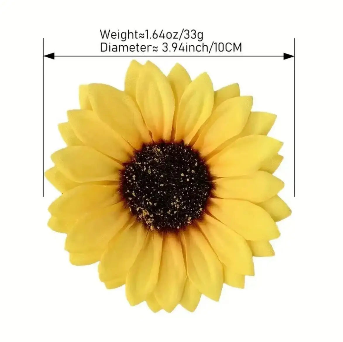 attache rideau fleur solaire décorative maison bohème champêtre intégrée fenêtre polyester Jaune Marron