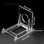 supports ajustables smartphones transparents respectueux environnement clips modernes salon rechargeables