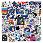 stickers cartoon astronautes planètes étoiles décoration diy carnet notes skateboard enfants adolescents