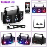 projecteur laser multicolore effet lumière scène dj disco mariage festivitésRGBO