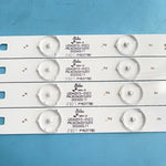bande led 855mm blanc connecteurs dorés flux lumineux lt modernes