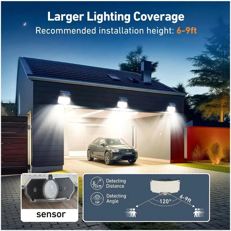 projecteur solaire led capteur mouvement clips moderne panneau solaire noir blanc bleu