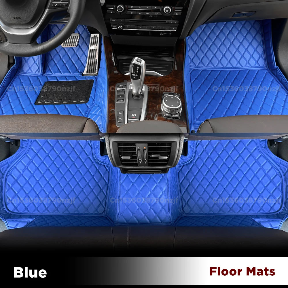 tapis sol coffre cuir mercedes benz ml w164 2008 2011 luxe noir